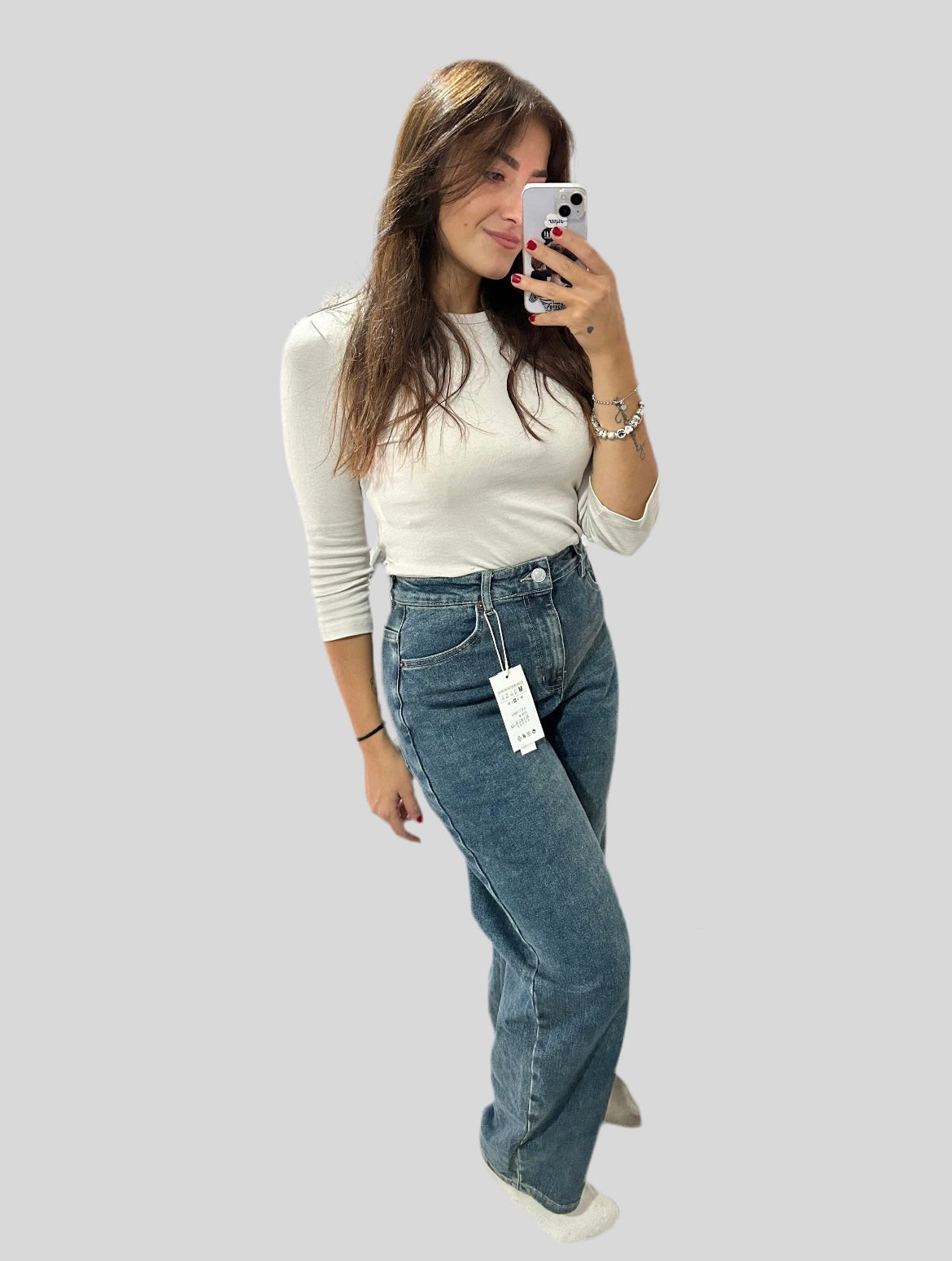 Jeans sabbiato