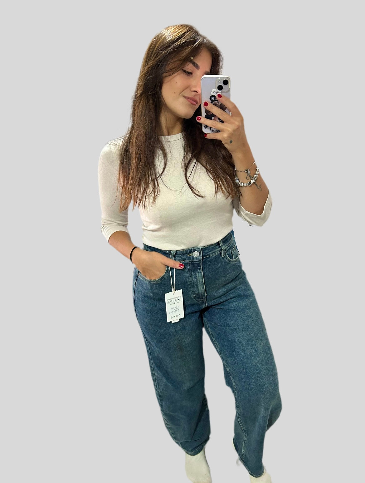 Jeans sabbiato