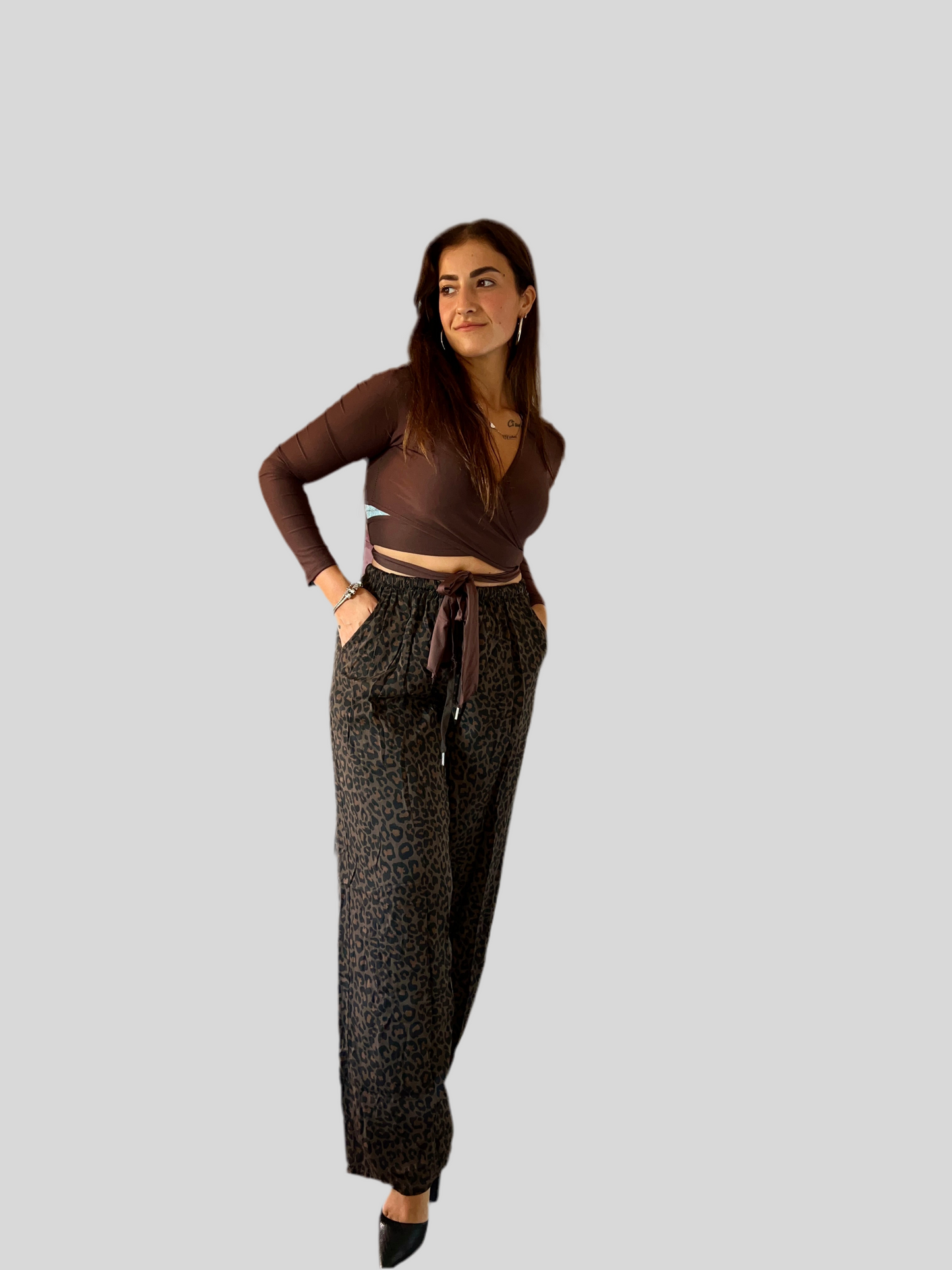 Pantalone animalier