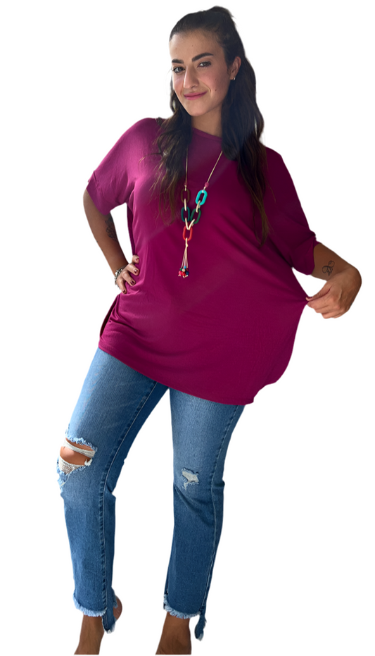 Curvy maglia basic