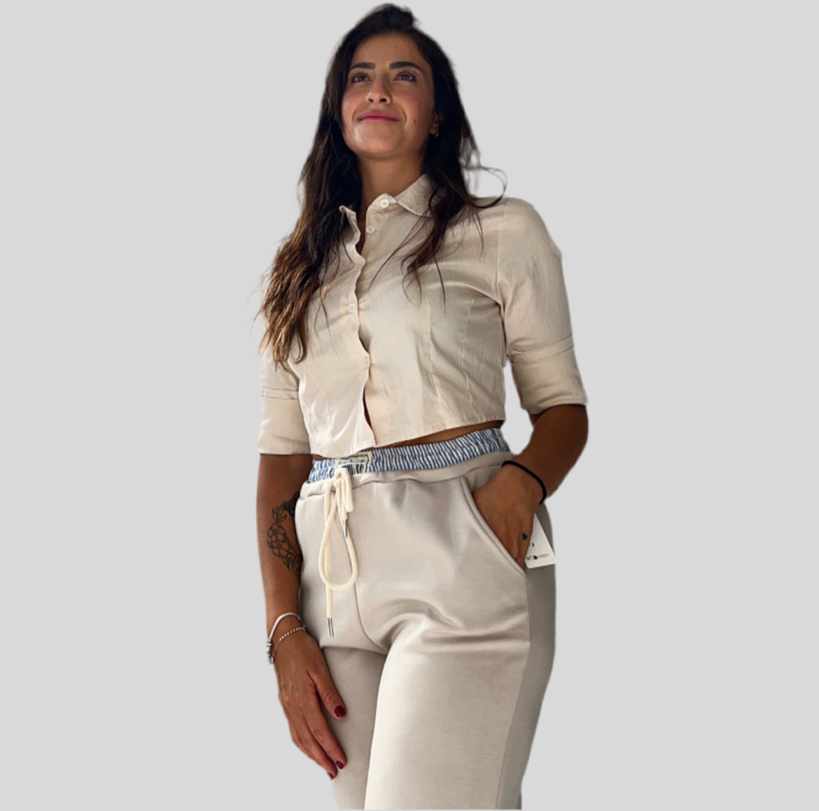 Camicia crop