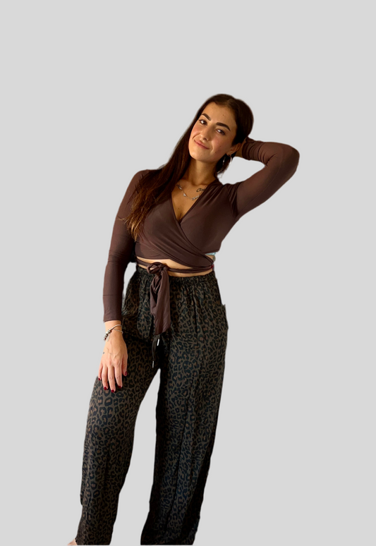 Pantalone animalier