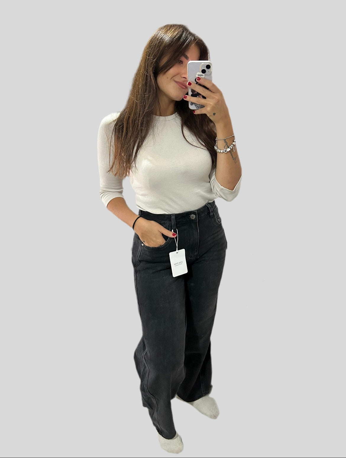 Jeans nero