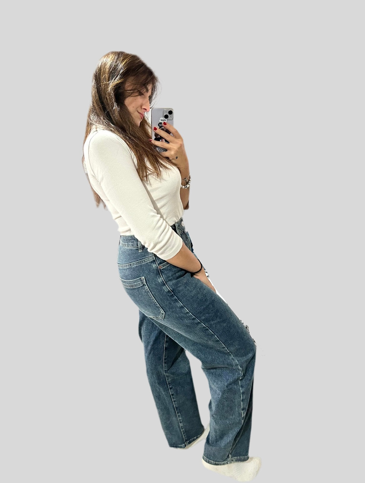 Jeans sabbiato